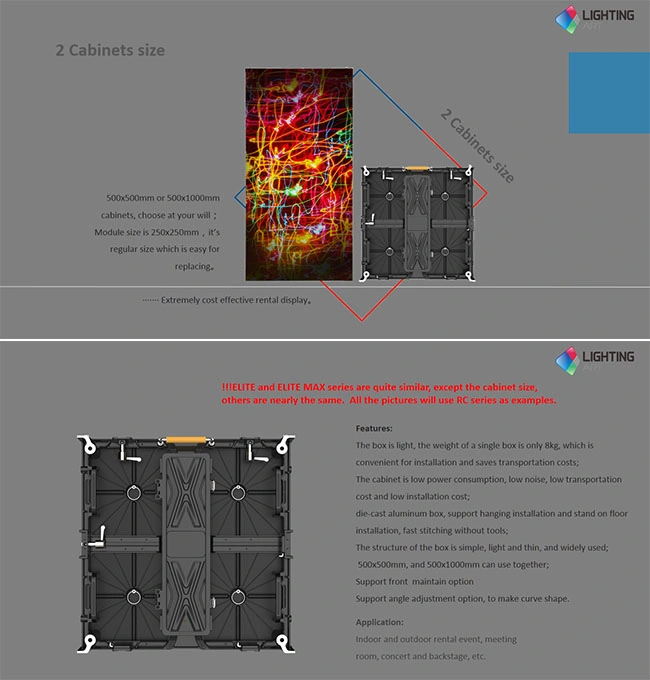 China Factory Full Color Flexible Foldable LED Screen P2.84