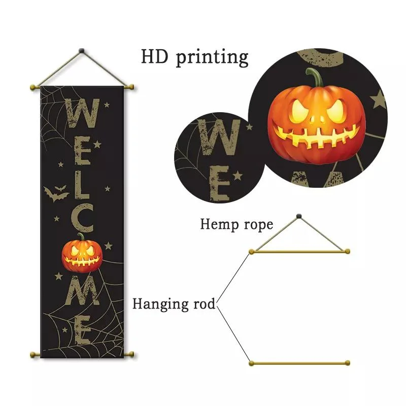 2023 New Arrivals Christmas Design LED Lights up Scroll Made of Fir Wood Frame Hanger Poster