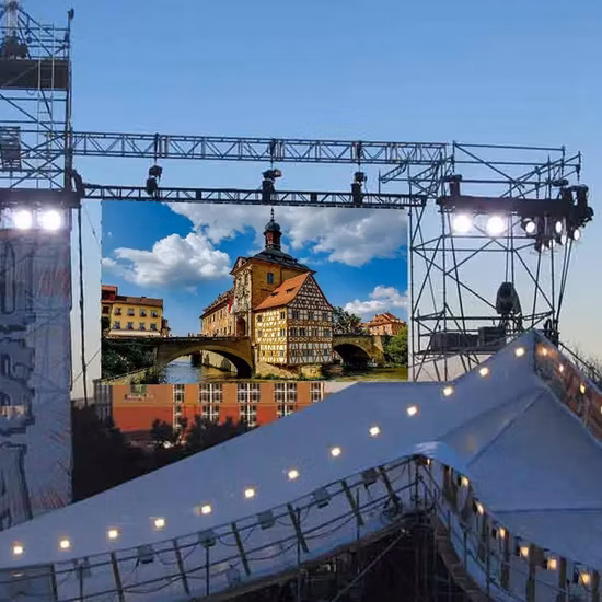 Noleggio pubblicità esterna per interni a colori Curvo digitale mobile flessibile SMD Poster Finestra per palco TV Schermo per pannello LED con prezzo LCD LED sostitutivo